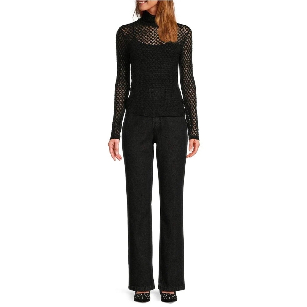 Antonio Melani Jennifer Sumko Abigail Denim High Rise 5 Pocket Straight Jeans